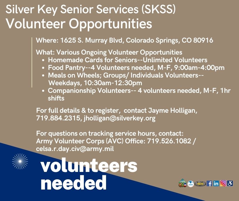 Silver Key Senior Services Volunteer Opportunities