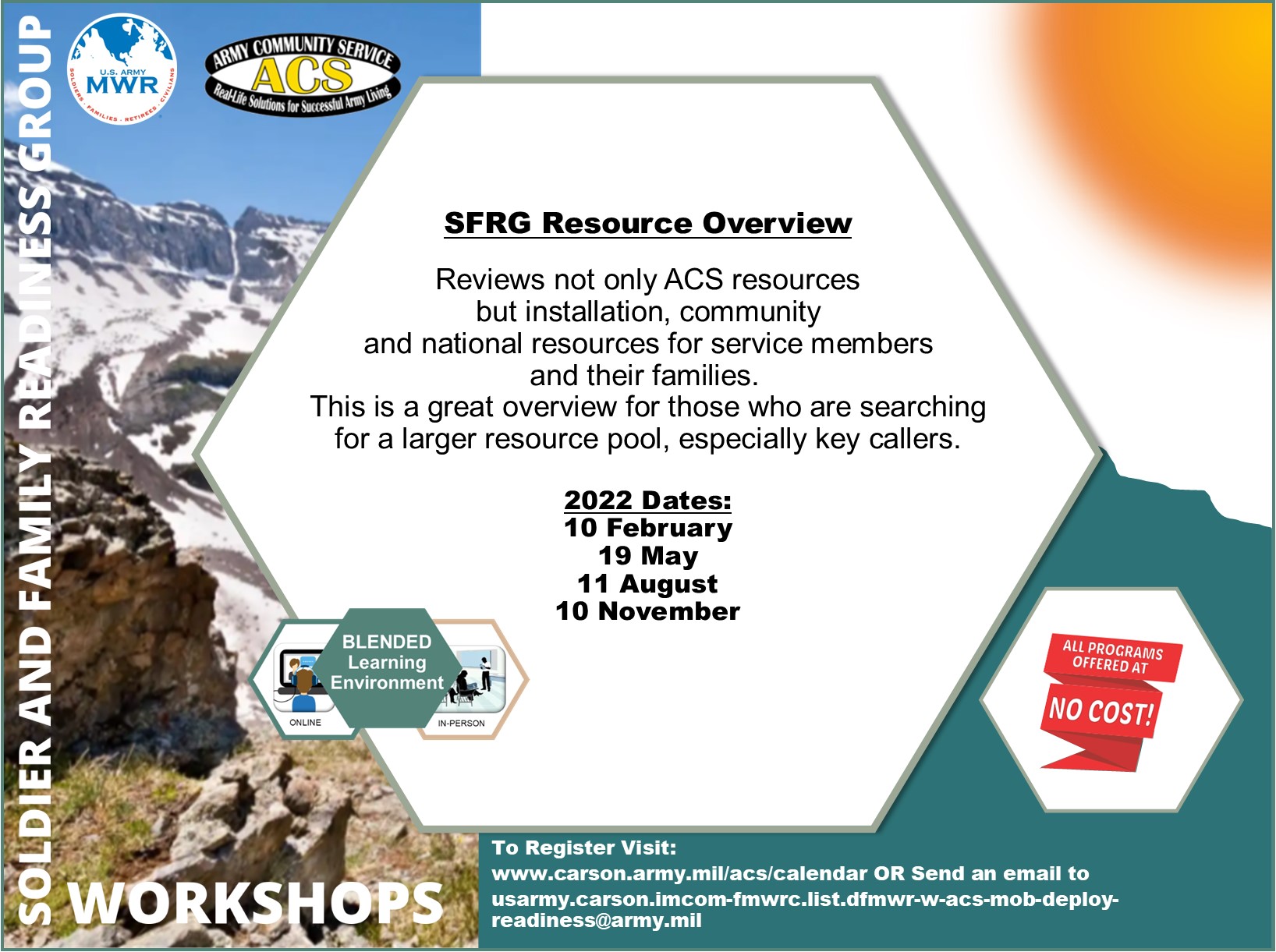 SFRG Resource Overview