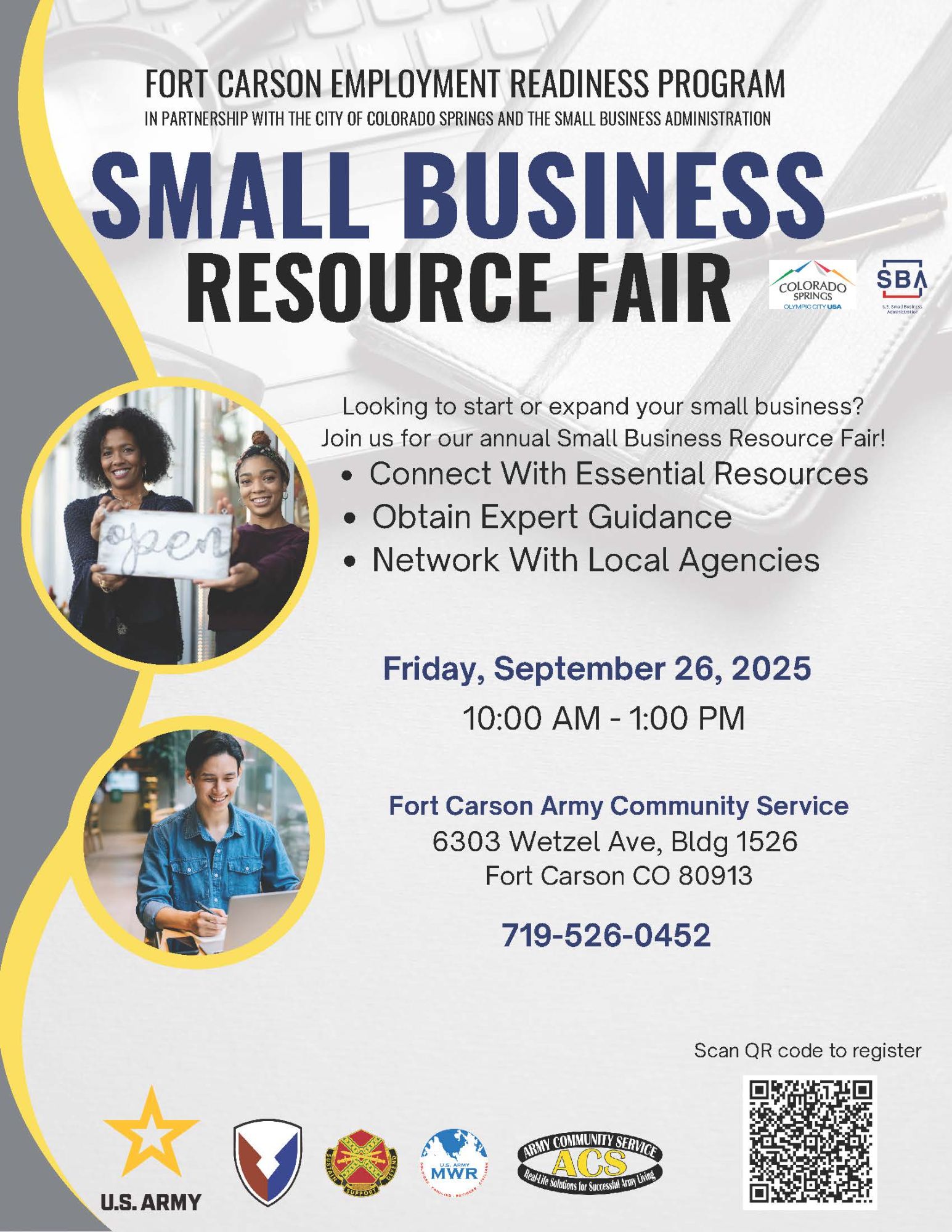 ERP Small Business Resource Flyer