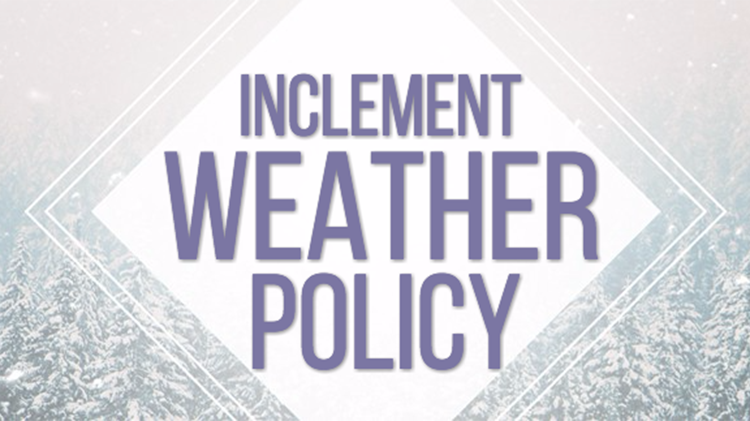 Inclement Weather Policy and Park Closures