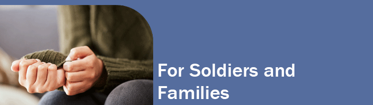 For Soldiers and families