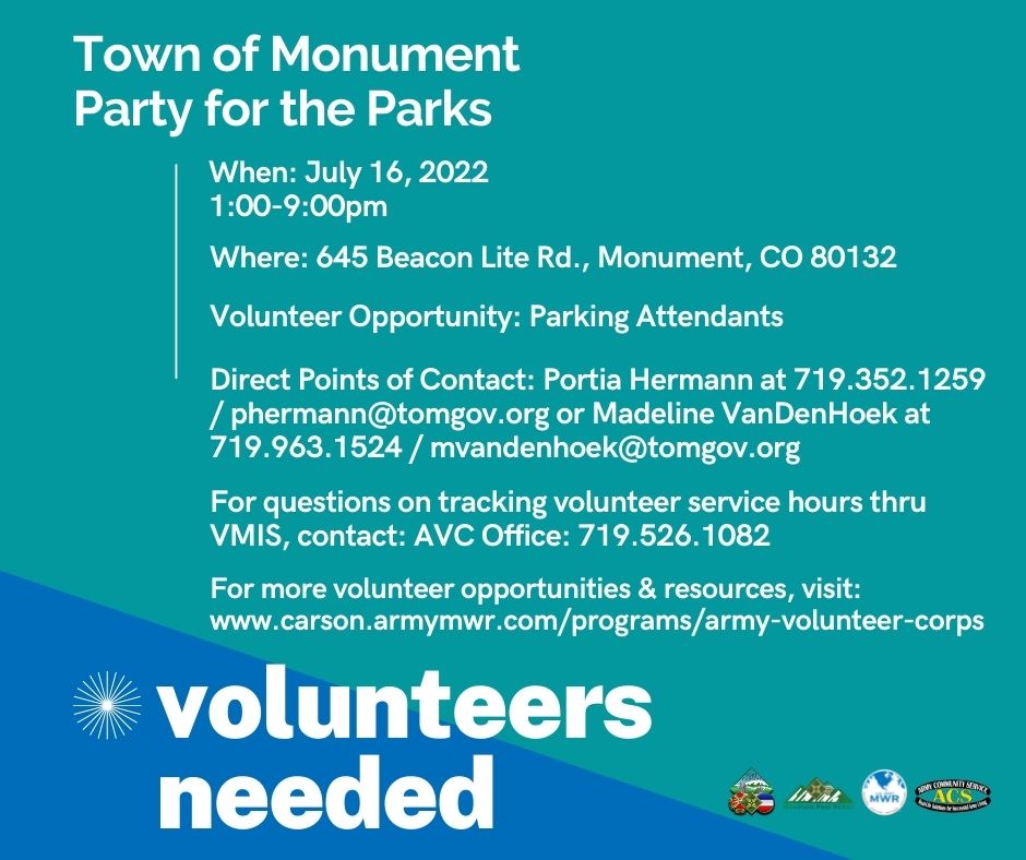 Party for the Parks--Town of Monument