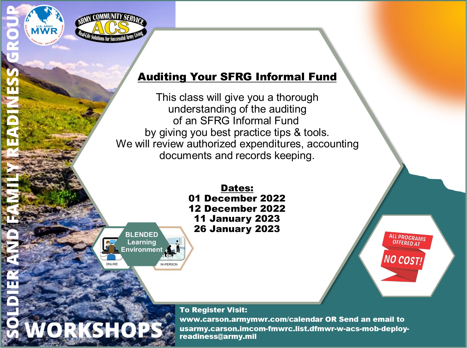 Auditing Your SFRG Informal Fund