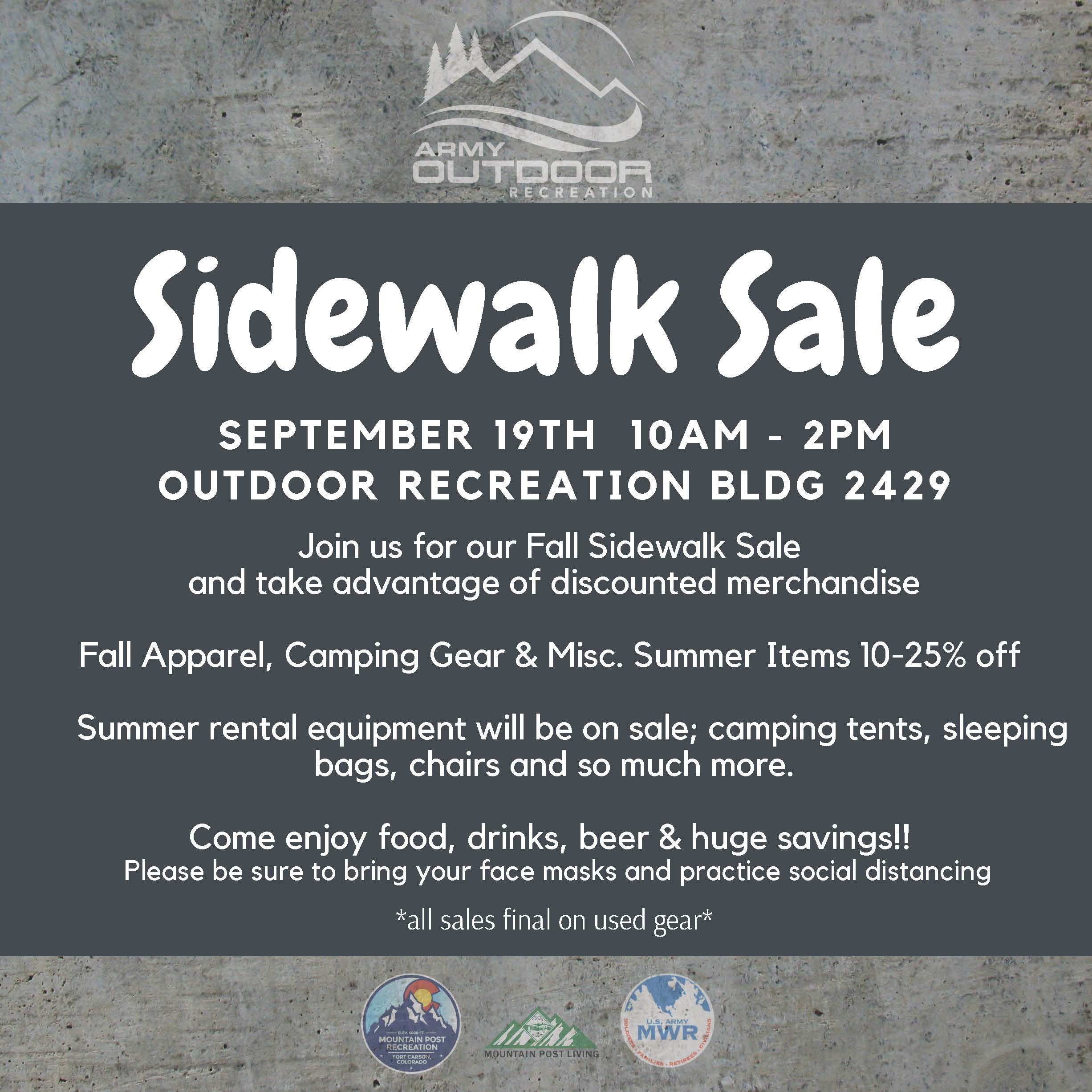 Fort Carson Sidewalk Sale.jpg