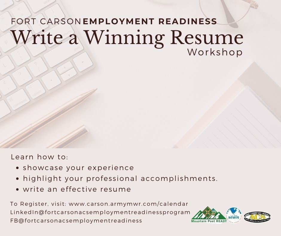 Write a Winning Resume