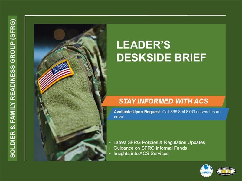 Leader's Deskside Brief