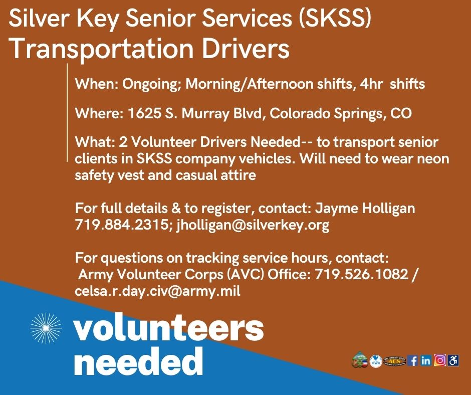Silver Key Senior Services Transportation Drivers